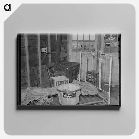 アートパネル-Beet Worker's Family Quarters
 - ラッセル リー Canvas.