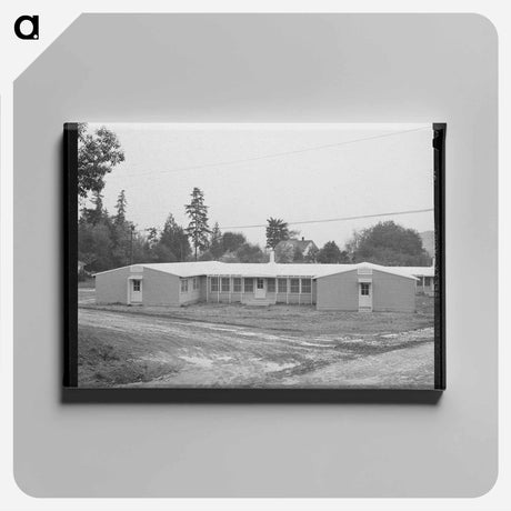 アートパネル-FSA Dormitories
 - ラッセル リー Canvas.