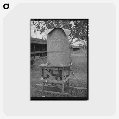 アートポストカード-Gonzales County Fair Fountain
 - ラッセル リー Postcard.