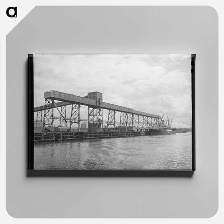 アートパネル-Flour Mill Loading Dock
 - ラッセル リー Canvas.