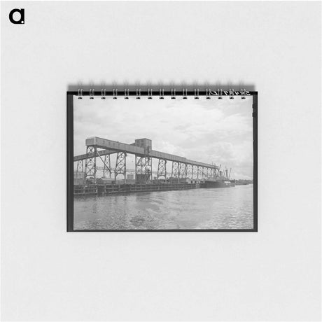 アートメモ帳-Flour Mill Loading Dock
 - ラッセル リー Memo.