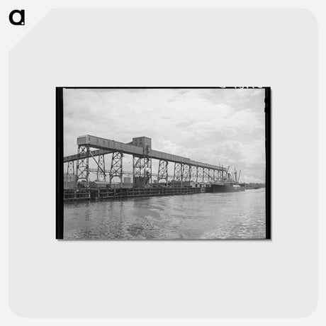 アートポストカード-Flour Mill Loading Dock
 - ラッセル リー Postcard.