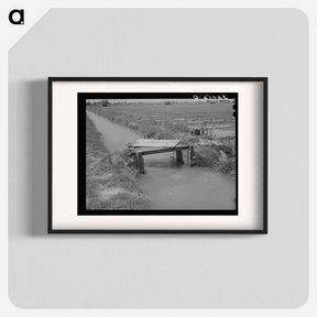 アートポスター-Irrigation Ditch, Solomonsville
 - ラッセル リー Poster.