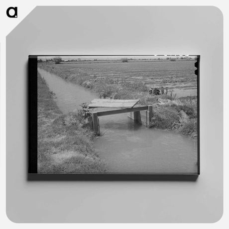 アートパネル-Irrigation Ditch, Solomonsville
 - ラッセル リー Canvas.