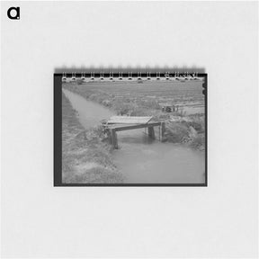 アートメモ帳-Irrigation Ditch, Solomonsville
 - ラッセル リー Memo.