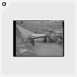 アートポストカード-Irrigation Ditch, Solomonsville
 - ラッセル リー Postcard.