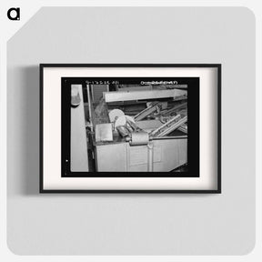 アートポスター-Pea Washing Machine
 - ラッセル リー Poster.