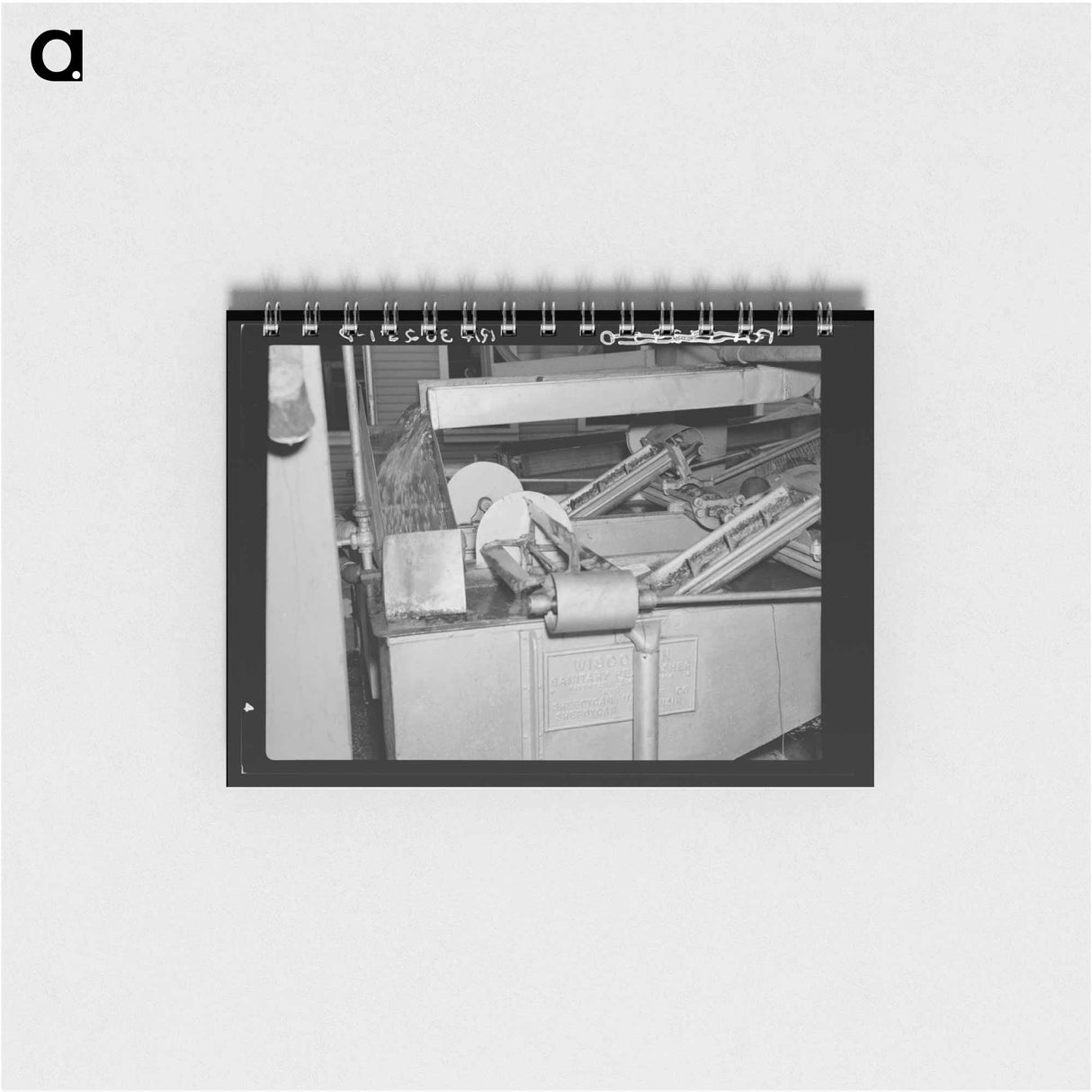 アートメモ帳-Pea Washing Machine
 - ラッセル リー Memo.