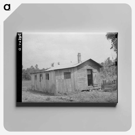 アートパネル-Strawberry Pickers' Quarters
 - ラッセル リー Canvas.