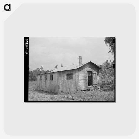アートポストカード-Strawberry Pickers' Quarters
 - ラッセル リー Postcard.