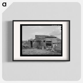 アートポスター-Farm Shed, Yakima County
 - ラッセル リー Poster.