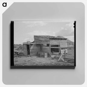 アートパネル-Farm Shed, Yakima County
 - ラッセル リー Canvas.