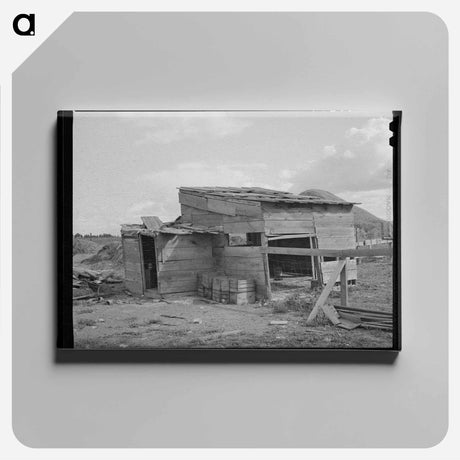 アートパネル-Farm Shed, Yakima County
 - ラッセル リー Canvas.