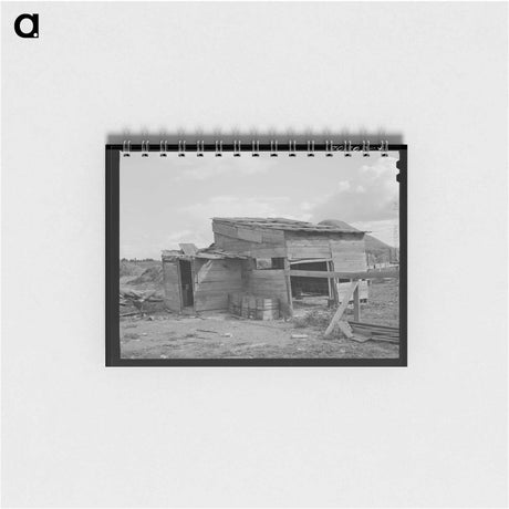 アートメモ帳-Farm Shed, Yakima County
 - ラッセル リー Memo.