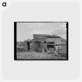 アートポストカード-Farm Shed, Yakima County
 - ラッセル リー Postcard.
