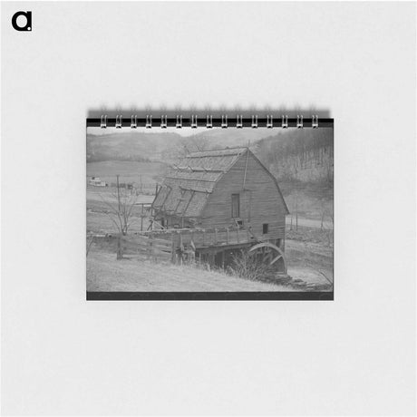 アートメモ帳-Gristmill Detail
 - ラッセル リー Memo.