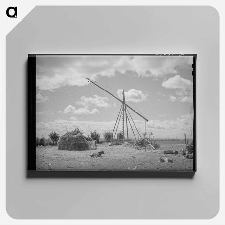 アートパネル-Vale-Owyhee Irrigation Project
 - ラッセル リー Canvas.