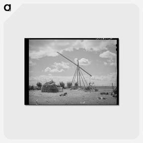 アートポストカード-Vale-Owyhee Irrigation Project
 - ラッセル リー Postcard.