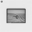 アートメモ帳-Caterpillar Combine, Whitman County
 - ラッセル リー Memo.