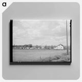 アートパネル-Umatilla Depot Housing
 - ラッセル リー Canvas.