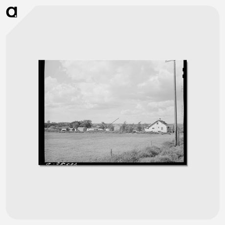 アートポストカード-Umatilla Depot Housing
 - ラッセル リー Postcard.