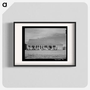 アートポスター-Home of Merchant, Concho, Arizona
 - ラッセル リー Poster.