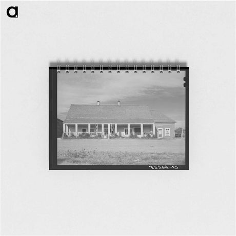 アートメモ帳-Home of Merchant, Concho, Arizona
 - ラッセル リー Memo.
