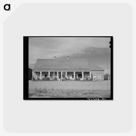 アートポストカード-Home of Merchant, Concho, Arizona
 - ラッセル リー Postcard.