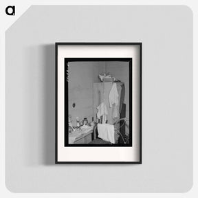 アートポスター-Crowded Bedroom
 - ラッセル リー Poster.