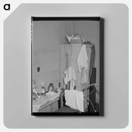 アートパネル-Crowded Bedroom
 - ラッセル リー Canvas.