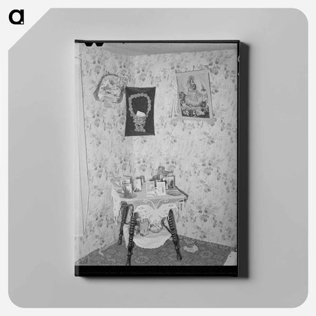 アートパネル-Taos County Living Room
 - ラッセル リー Canvas.