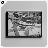 アートパネル-Telluride Gold Mill Remains
 - ラッセル リー Canvas.
