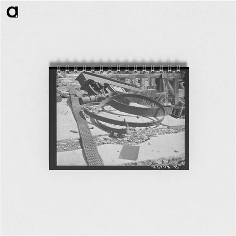 アートメモ帳-Telluride Gold Mill Remains
 - ラッセル リー Memo.