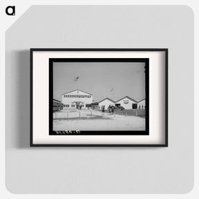 アートポスター-San Angelo Fat Stock Show Buildings
 - ラッセル リー Poster.