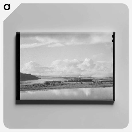 アートパネル-Longview Sawmills
 - ラッセル リー Canvas.