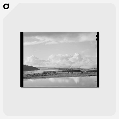 アートポストカード-Longview Sawmills
 - ラッセル リー Postcard.