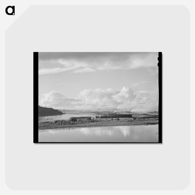アートポストカード-Longview Sawmills
 - ラッセル リー Postcard.