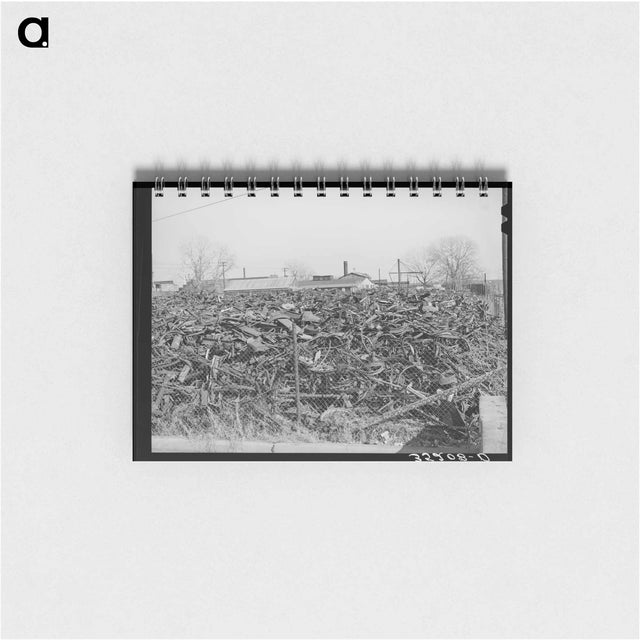 アートメモ帳-Scrap Iron, Oklahoma City
 - ラッセル リー Memo.