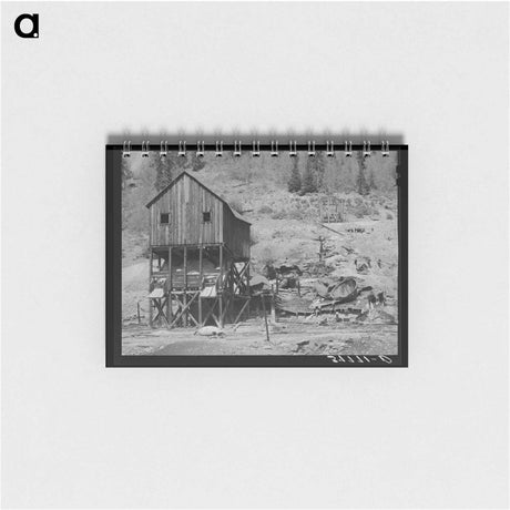アートメモ帳-Mill of Abandoned Gold Mine
 - ラッセル リー Memo.