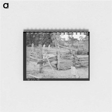 アートメモ帳-Fencing on W.E. Smith's Farm
 - ラッセル リー Memo.
