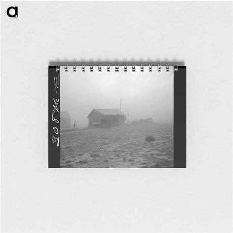 アートメモ帳-Dust Storm Near Williston
 - ラッセル リー Memo.