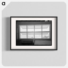 アートポスター-Arizona Bedroom Window
 - ラッセル リー Poster.