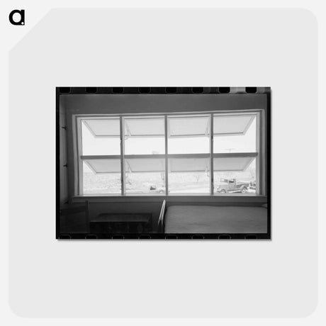 アートポストカード-Arizona Bedroom Window
 - ラッセル リー Postcard.