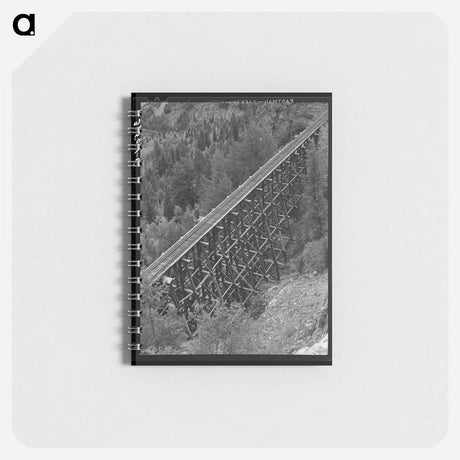 アートメモ帳-Trestle Near Ophir
 - ラッセル リー Memo.