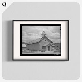 アートポスター-Chamisal Church
 - ラッセル リー Poster.
