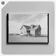 アートパネル-Farmhouse and Wagon
 - ラッセル リー Canvas.