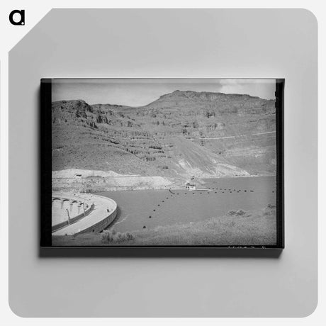 アートパネル-Owyhee Reservoir
 - ラッセル リー Canvas.