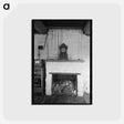 アートポストカード-Adobe Fireplace, Pie Town
 - ラッセル リー Postcard.