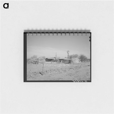 アートメモ帳-Farmstead in the High Plains
 - ラッセル リー Memo.