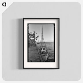 アートポスター-Columbia River Unloading
 - ラッセル リー Poster.